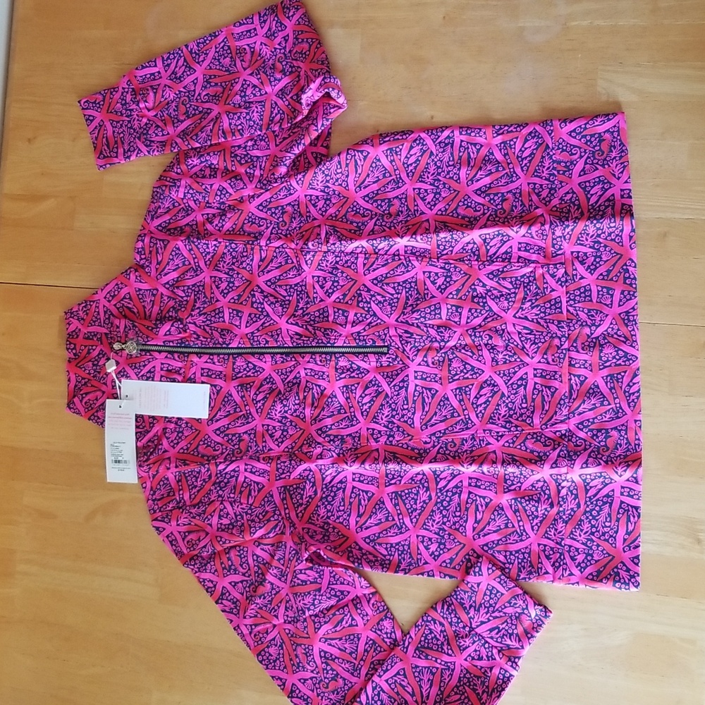 Lilly Pulitzer UPF 50+ Eleni Pullover, Size S